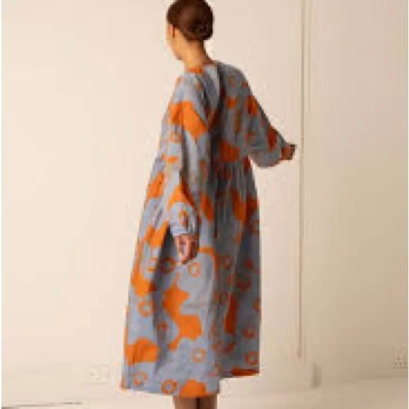 Osei Duro Mariam dress in print “all ideas” NWT - Picture 3 of 3